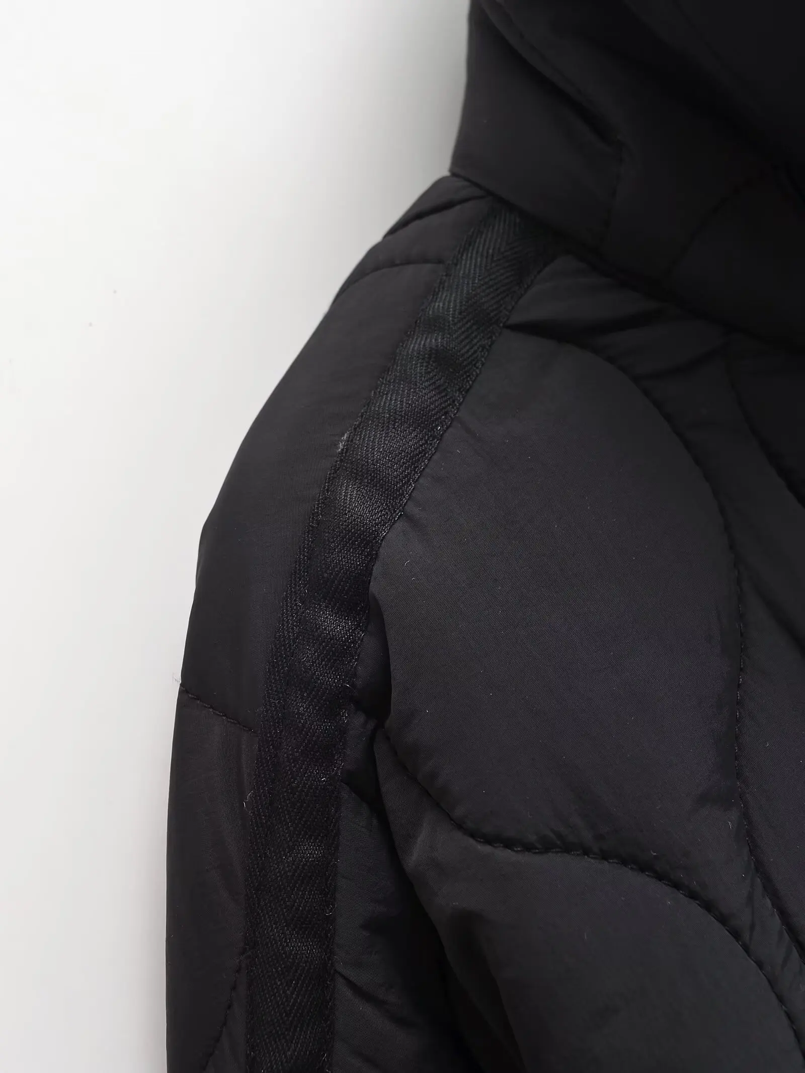 Padded Coat American Retro High Neck Parkas Warm Woman Winter Coats Winter Parkas For Women Elegant Luxury Women's Coat