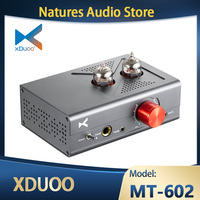 XDUOO MT-602 MT602 dual 6J1 tube amp tube Class A headphone amplifier preamp with replaceable tube Output power 1300mW