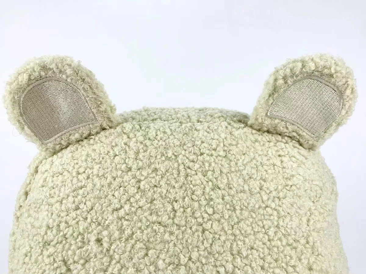 Zaino personalizzato ricamato simpatico cartone animato zaino con nome personalizzato zaino per studenti in peluche Versatile in lana di agnello