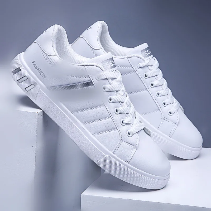 Men Sneakers Men Shoes Cheap Flat Comfortable Autumn Spring Fashion White Canvas Sneakers Women Shoes