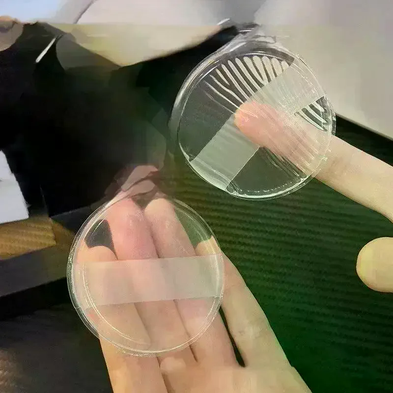 Makeup Sponge Transparent Makeup Foundation Sponge Non-Absorbing Water-Based Crystal Jelly BB Cushion Puff Silicone
