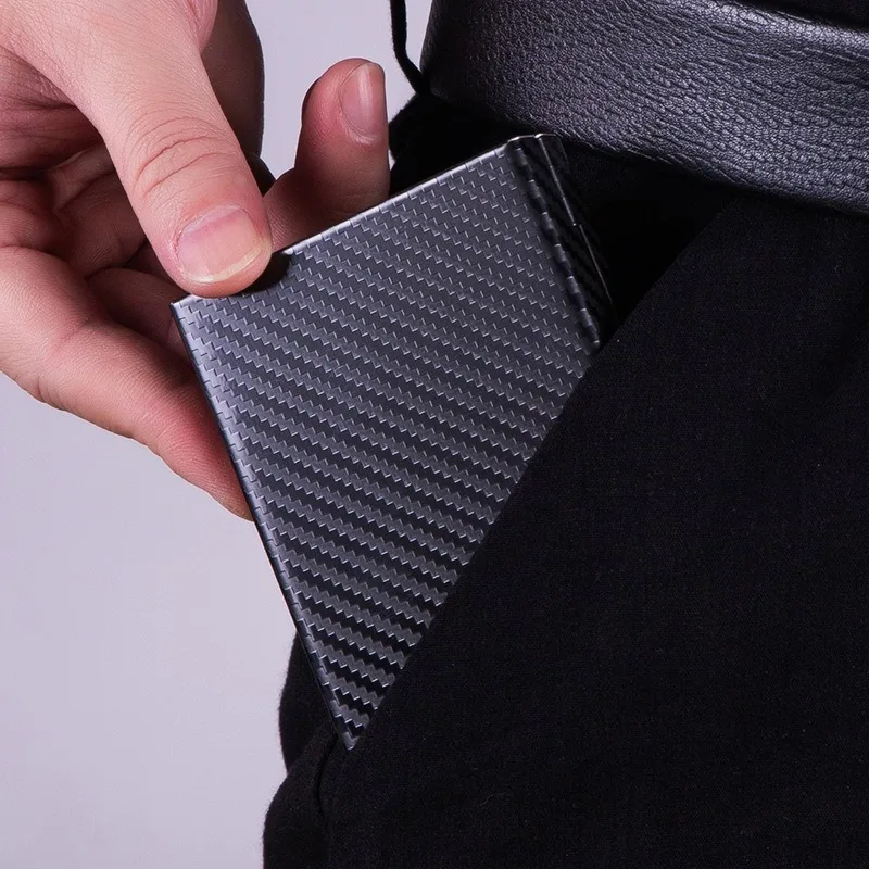 Verzegelde sigarettendoos van aluminiumlegering 20-pack grote capaciteit Lichtgewicht versie draagbare zakelijke sigarettenkoker Roken Gadgets