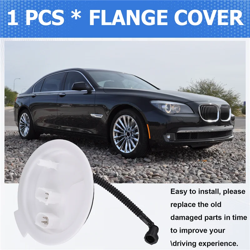 

Car 16117217265 Flange Cover For BMW 740Li 750Li 760Li 750I 750Lixdrive Base Sedan 3.0L 4.4L 6.0L 2009-2015