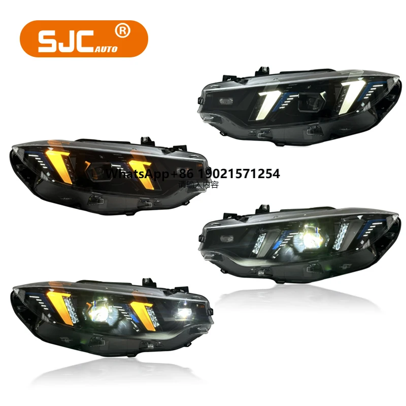 

SJC Auto Car Accessories Head Lights for 4 Series F32 M4 F82 M3 F80 2013-2019 Headlights Plug and Play New M4 Styles