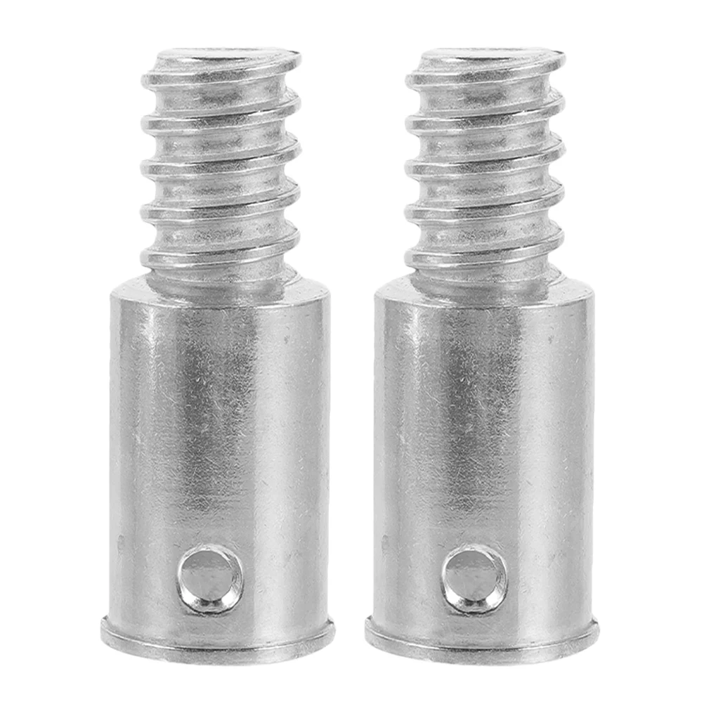 

End Extension Pole Accessories Threaded Aluminum Alloy Headgear Whisk Brooms Handle Parts