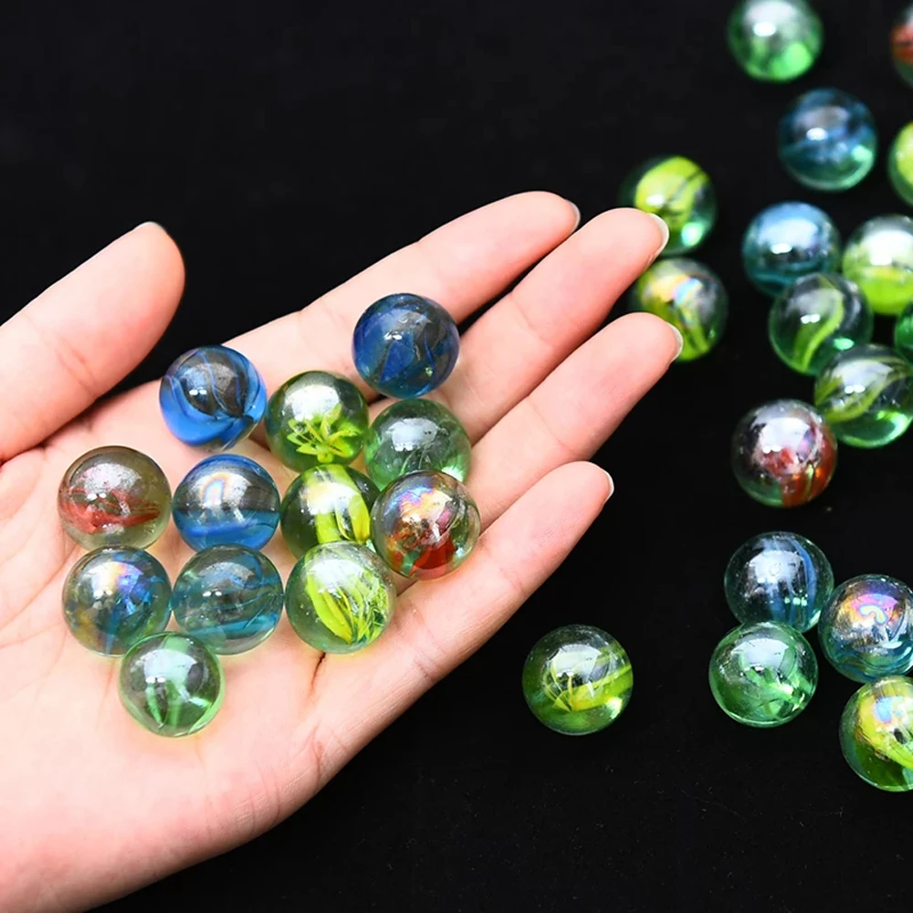 Ouder-kind Vaasvuller 14mm Run Game Flipperkast Kleurrijke Glazen Bal Machine Kralen Glazen Knikkers Stuiterende Bal