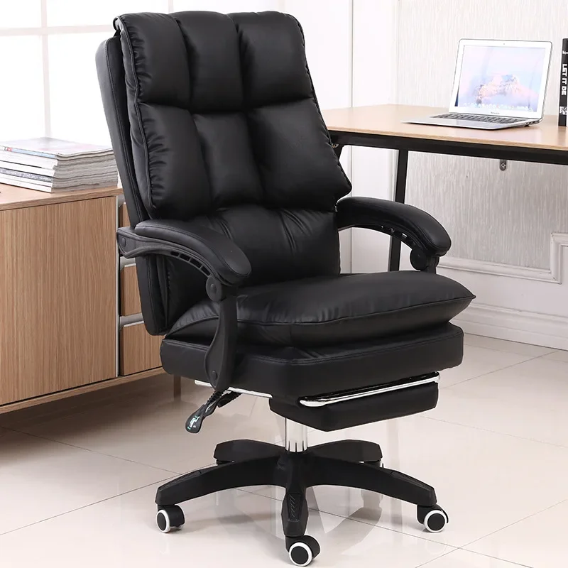 Sillón reclinable de oficina con reposapiés WCG Silla para juegos de ordenador Internet Café Gamer dormitorio estudio Rosa blanco