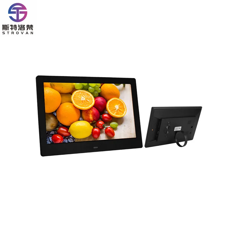 

10.1 InchPicture Music Video Loop Digital Photo Frame With Motion Sensor Mount