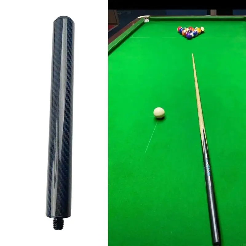 

Practical 12Inch Carbon Fiber Snooker Cue Extension Rod with Ergonomic Grip Suitable for Precisions Control Practice 24BD