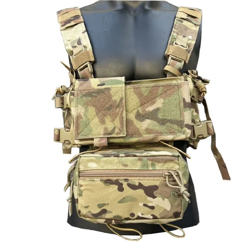 

Tactical Hunting Vest MK3 MK4 Attack Main Body Chest Hanging Lightweight Belly Pocket Panel Bag Pouch MC Imported