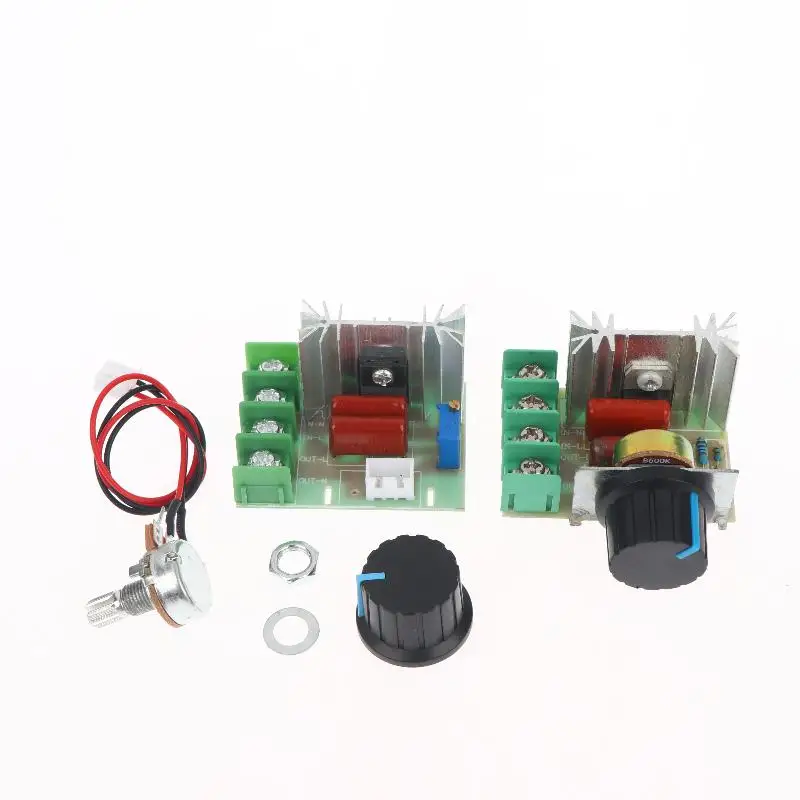 Speed Controller Home Improvement Regulators 2000 Voltage Regulator 2000 Watt AC 50 - 220 Volt Dimmer SCR Power Regulator Motor