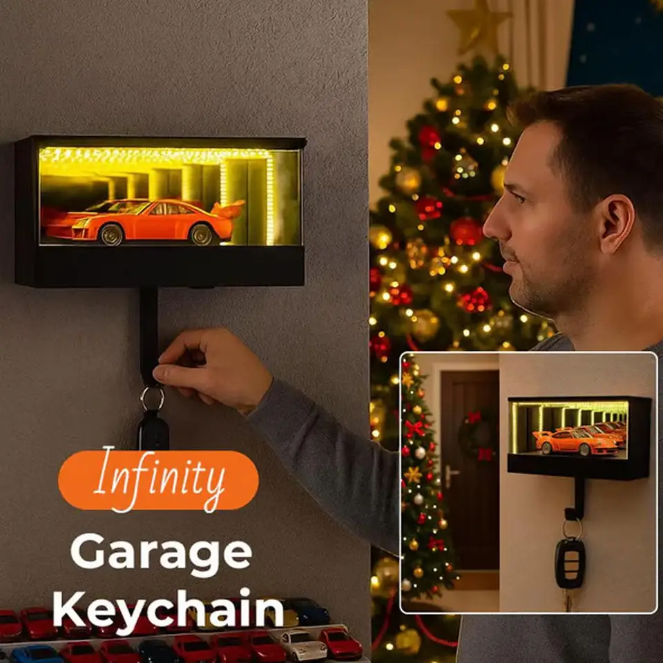 Car Garage Key Holder 3D Printed Wall Mount Car Key Holder With