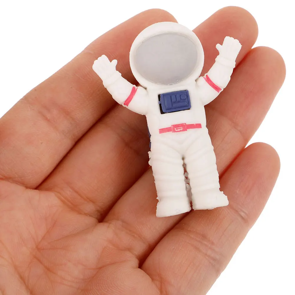 36Pcs Astronaut Erasers Kids Bulk Space Themed Pencil Erasers Cute Spaceman Stationery School Rewards Party Favors