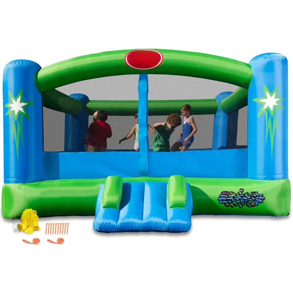 

Inflatable Bounce House W/Blower - Huge - Premium Quality - 6 Players, Bounce House Water Park