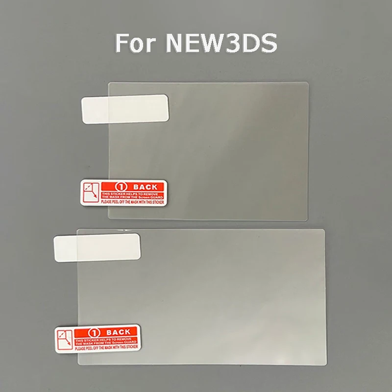 YuXi 1PC ด้านล่าง HD ป้องกันฟิล์มสําหรับ Nintend DSL NDSL สําหรับ 2DS ใหม่ 3DS LL XL สําหรับสวิทช์ Lite หน้าจอ LCD Protector