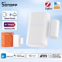 SONOFF SNZB-04P Zigbee Door Window Sensor Home Security Alarm Sensor Local Smart Scene Works With Alexa Google Home Smartthings