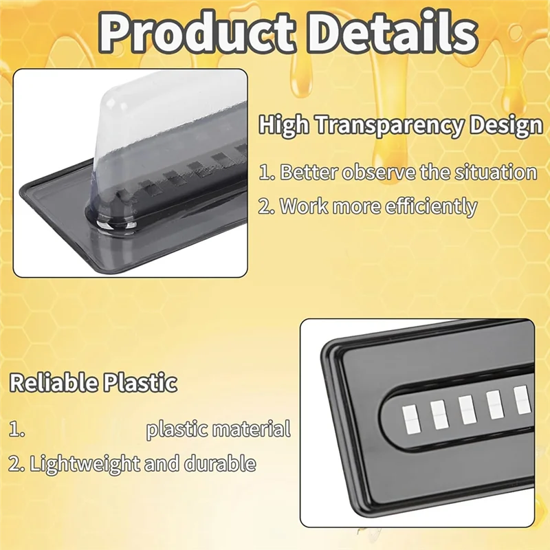 M11K-For Hive Trap Beekeeping Tools Set 22 Pcs Plastic Beehive Beetle Blaster Kit For Honey Production