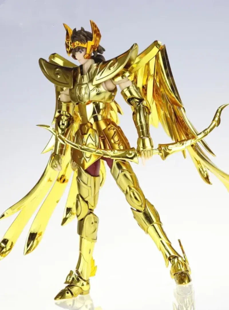 JM.MST Saint Seiya Myth Cloth EXM Sagittarius Aiolos With Baby Athena 24K Hades Knights of the Zodiac Action Figure In Stock