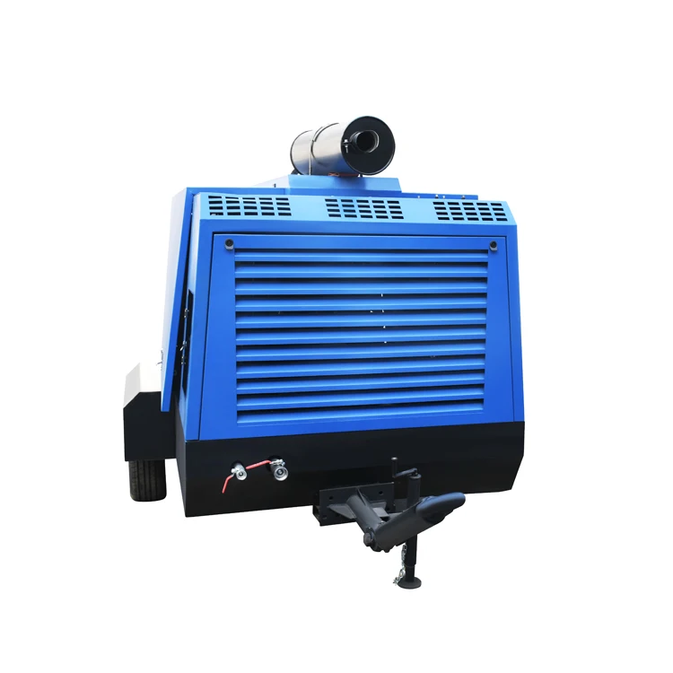 Industrial Factory Price Portable Oil  Screw Air Compressor Engine Sale Machine Booster Pump for Mining - view 5