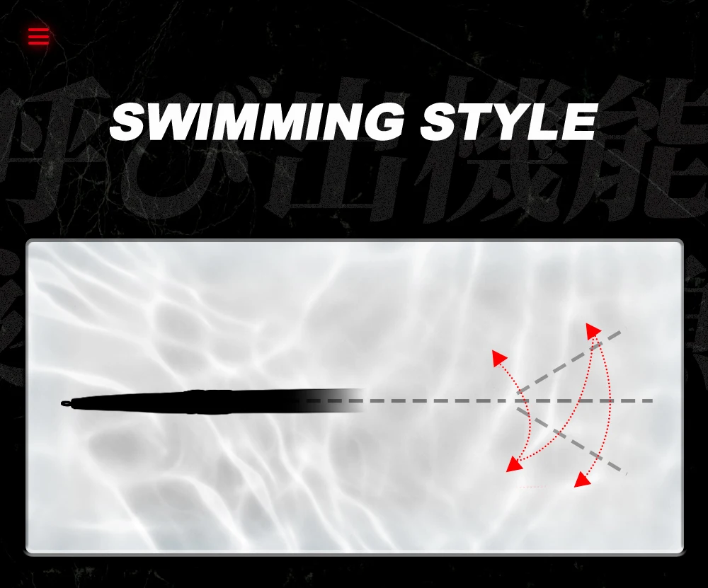 Hunthouse Stylo Jointed 3-teiliger sinkender und schwimmender Angelköder, harter künstlicher Köder für Seebarsch-Angelzubehör – Detail 6