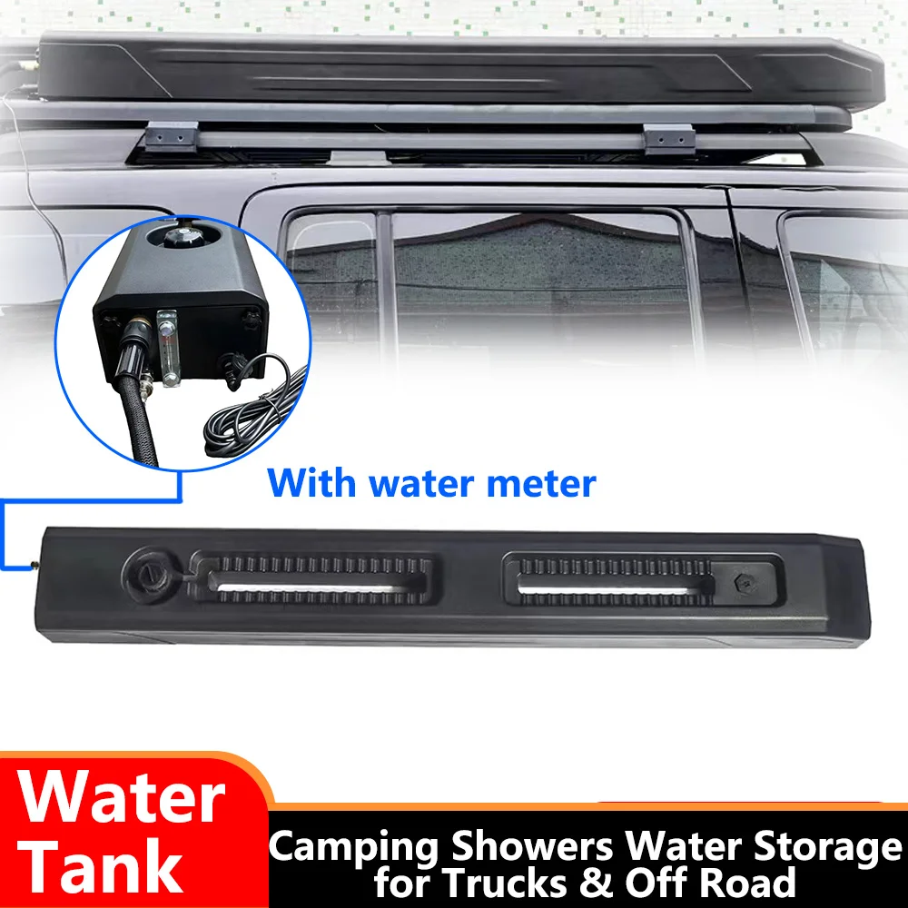 30L Water Tank Car Roof Water Tank For Camping Showers Water Storage for Trucks & Off Road Vehicles Car Roof Outdoor