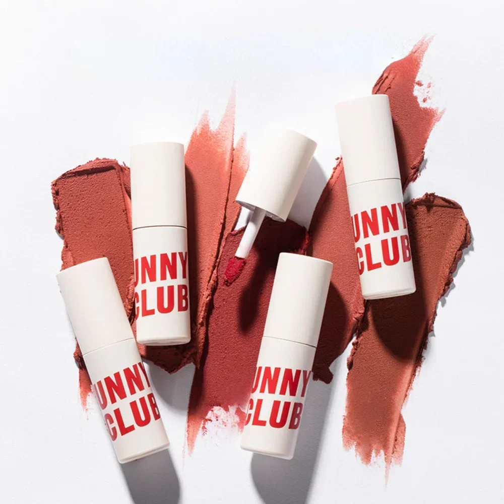 Unny Club Samt matte Tönung Lippen schlamm weichen Nebel samtig glatt lang anhaltende Frauen Schönheit flüssigen Lippenstift Lip gloss Make-up Kosmetik