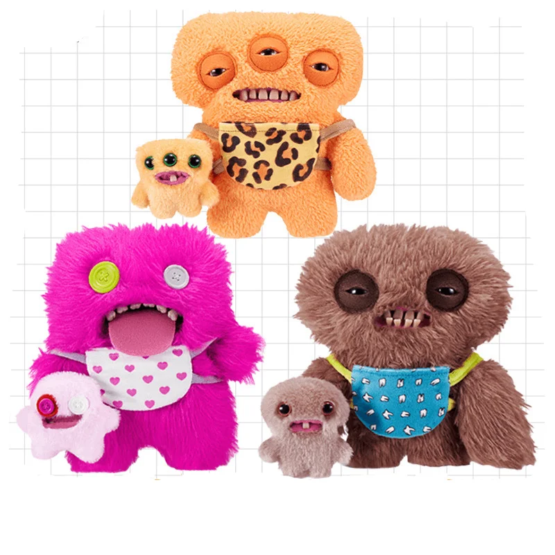 

Fuggler Plush Toy Ugly Tooth Monster Mini Rascals Monsters Series Tooth Monster Stuffed Plushies Baby Fugg Dolls Gifts