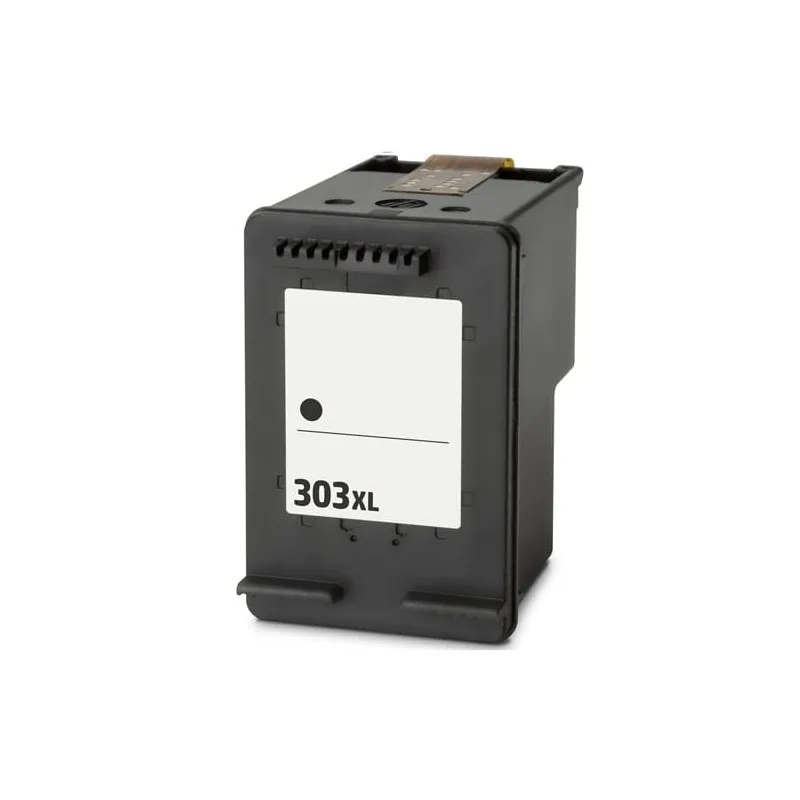 Recycled ink cartridge HP black H303XLBK - H303BK, replaces a T6N04AE n ° 303XL / T6N02AE n ° 303 CH303XLBKR 8400251793492 imprimirbien.com