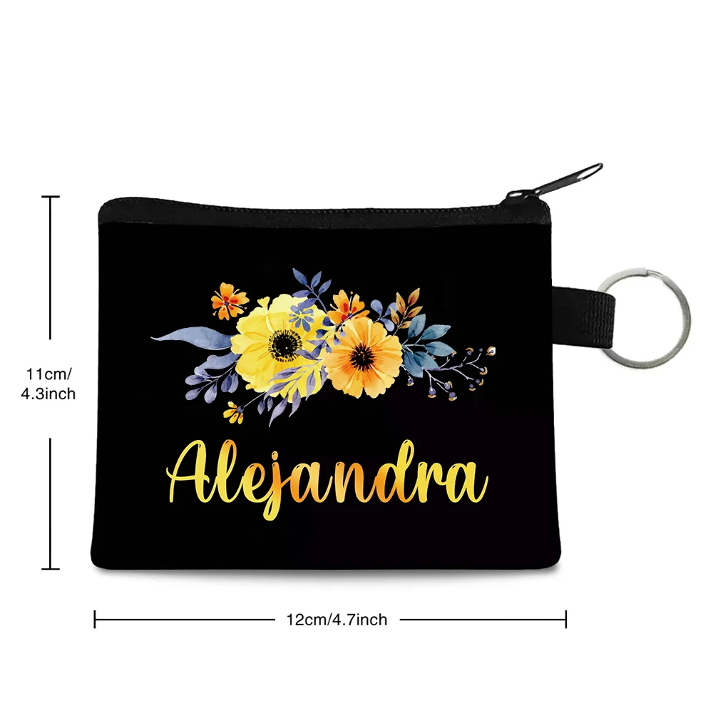 Coin Purse Fashion Key Card Bag Storage Multifunctional Zipper Coin Purse
