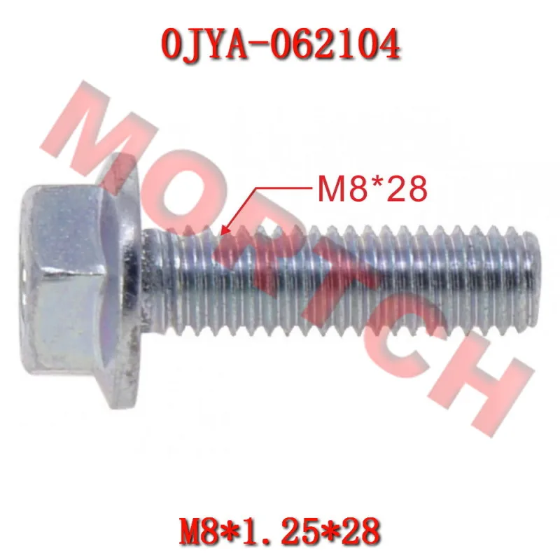 MORTCH Genuine OEM parts Bolt M8x28 0JYA-062104 for CFmoto CForce/UForce 450 625 800XC 850XC 1000 550 Models