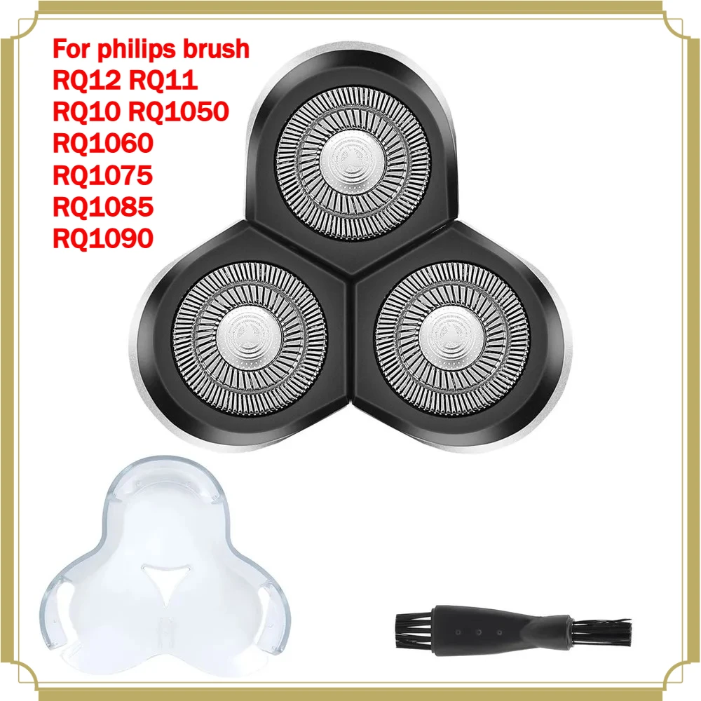 Razor Shaver Head Replacement for Philips RQ12 RQ10 RQ11 RQ32 Norelco SensoTouch 3D RQ1250cc RQ1260cc RQ1290cc RQ1150 RQ1185