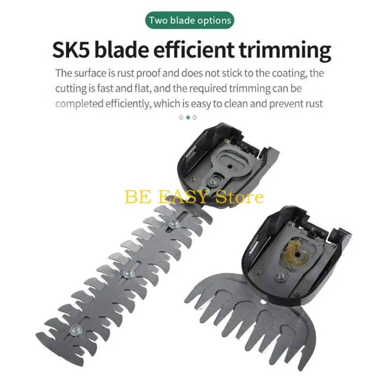 

E28F Аккумуляторные ножницы для стрижки травы, триммер для кустарников, ручной триммер для живой изгороди, электрический триммер