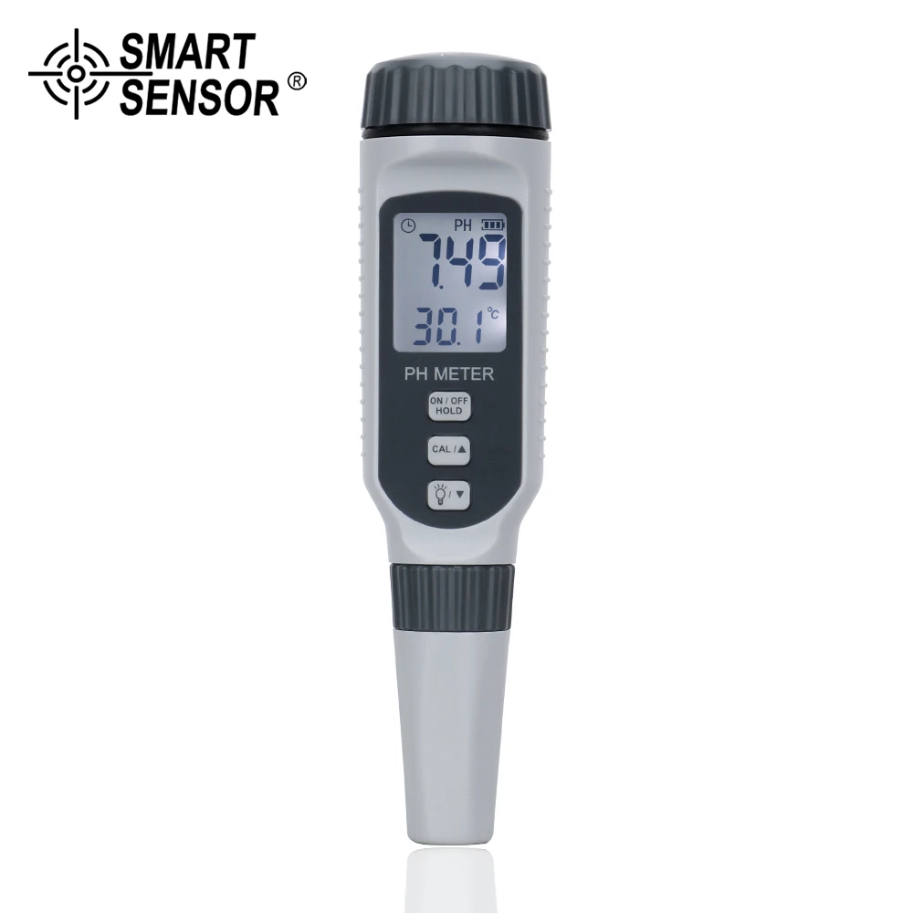 Smart Sensor Pen Type PH Meter Portable PH Water Quality Tester Acidometer for Aquarium Acidimeter water PH Probe acidity meter