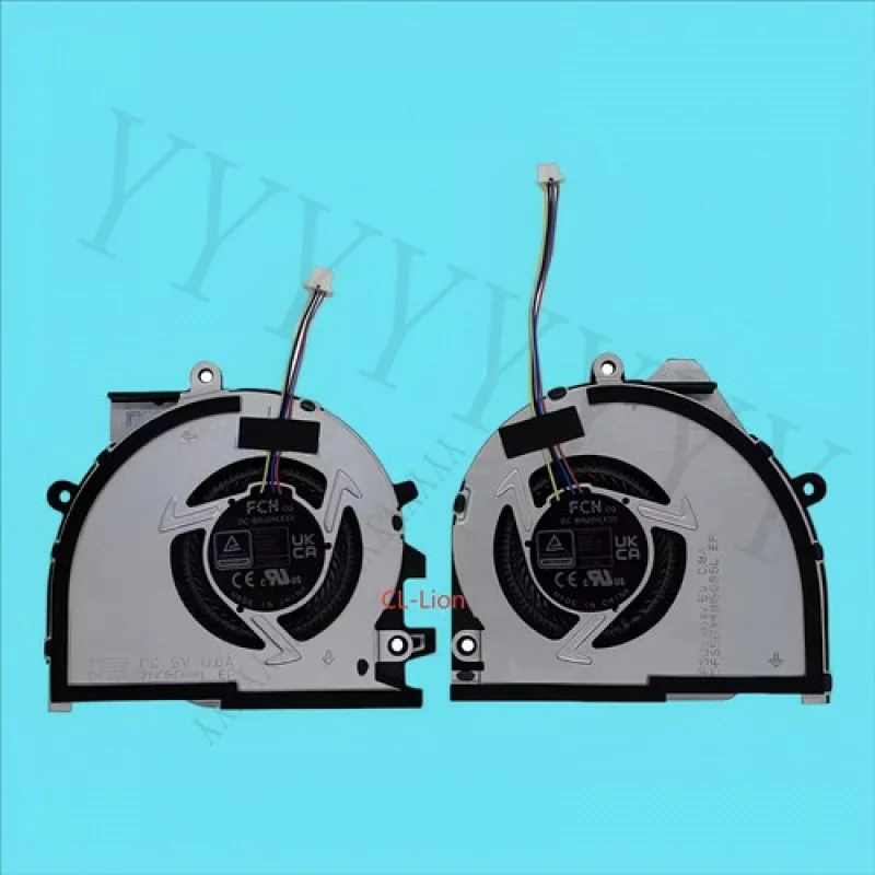 

Y+New For CPU GPU Cooling Fan for ASUS TUF Gaming A16 2024 FA608 FA608WV DC5V