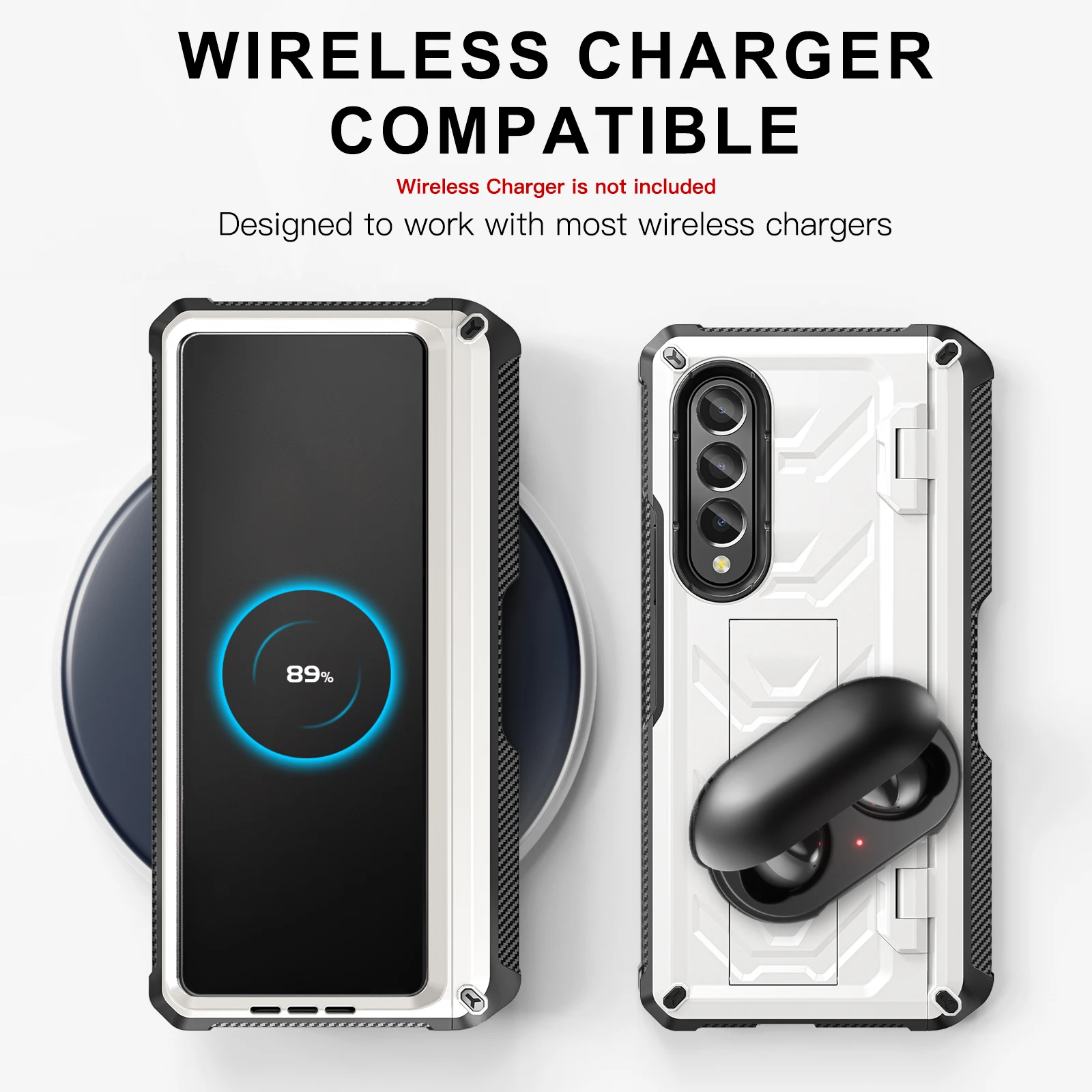 Armor Case for Samsung Galaxy Z Fold5 Fold3 7.6 inch SM-F9260 SM-F926 Hard Cases for Galaxy Z Fold4 SM-F9361 Phone Cover