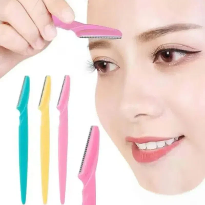Sharp Scissors Eyebrow Trimmer Tool Makeup Grooming Tool Loose Packaging Eyebrow Razor Sharp Safe Efficient
