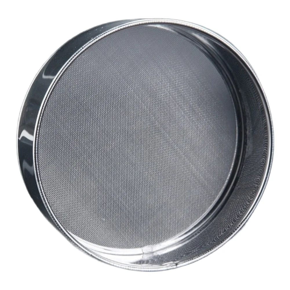 Flour Sifter 25x25x6cm Stainless Steel 304 Material 40 Mesh for Even Particle Distribution in Baking and Ceramics