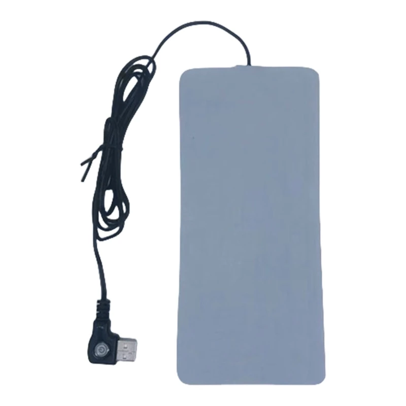 USB 5V Heating Pad Electric Heating Film Heater Pad Multifunctional Silicone Heating Mat Heating Accessories for Office