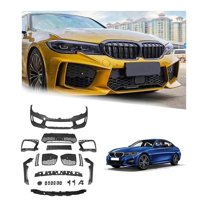 Bodykit for  G20 G28 3 Series to M8 Style Car Auto Parts Bumper Body Kits Facelift Front Bumper