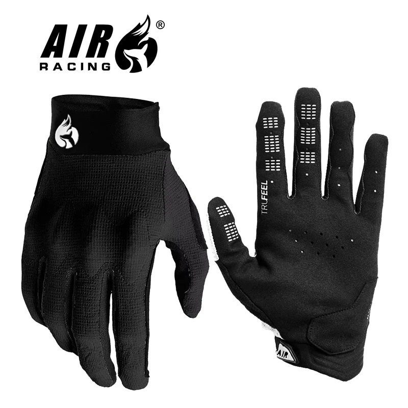 ถุงมือจักรยานเสือภูเขาแบบทัชสกรีนถุงมือรถจักรยานยนต์3สีถุงมือกันลื่น2023สำหรับผู้ชาย