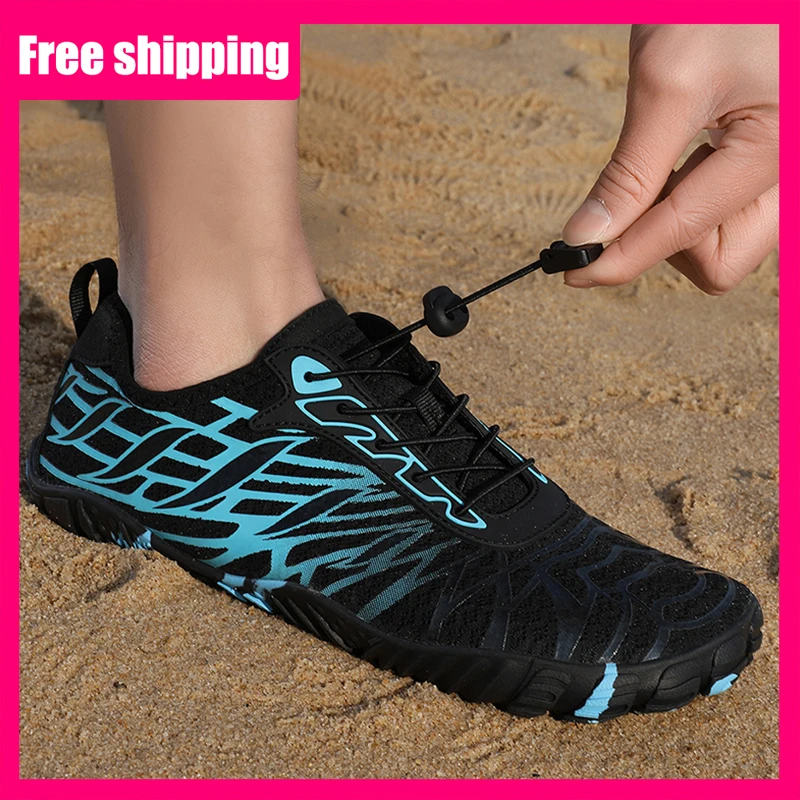 Zapatos de agua unisex para verano, antideslizantes, de secado rápido, para playa, río, natación, buceo, surf y deportes acuáticos.