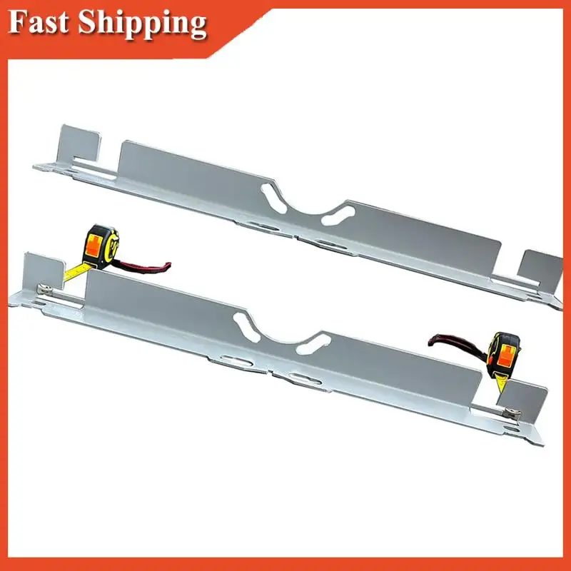 

A90E-Wheel Alignment Plate Tool Car Toe Board Wheel Alignment Tool Wheel Alignment Plate Tool With 2 Tape Silvery