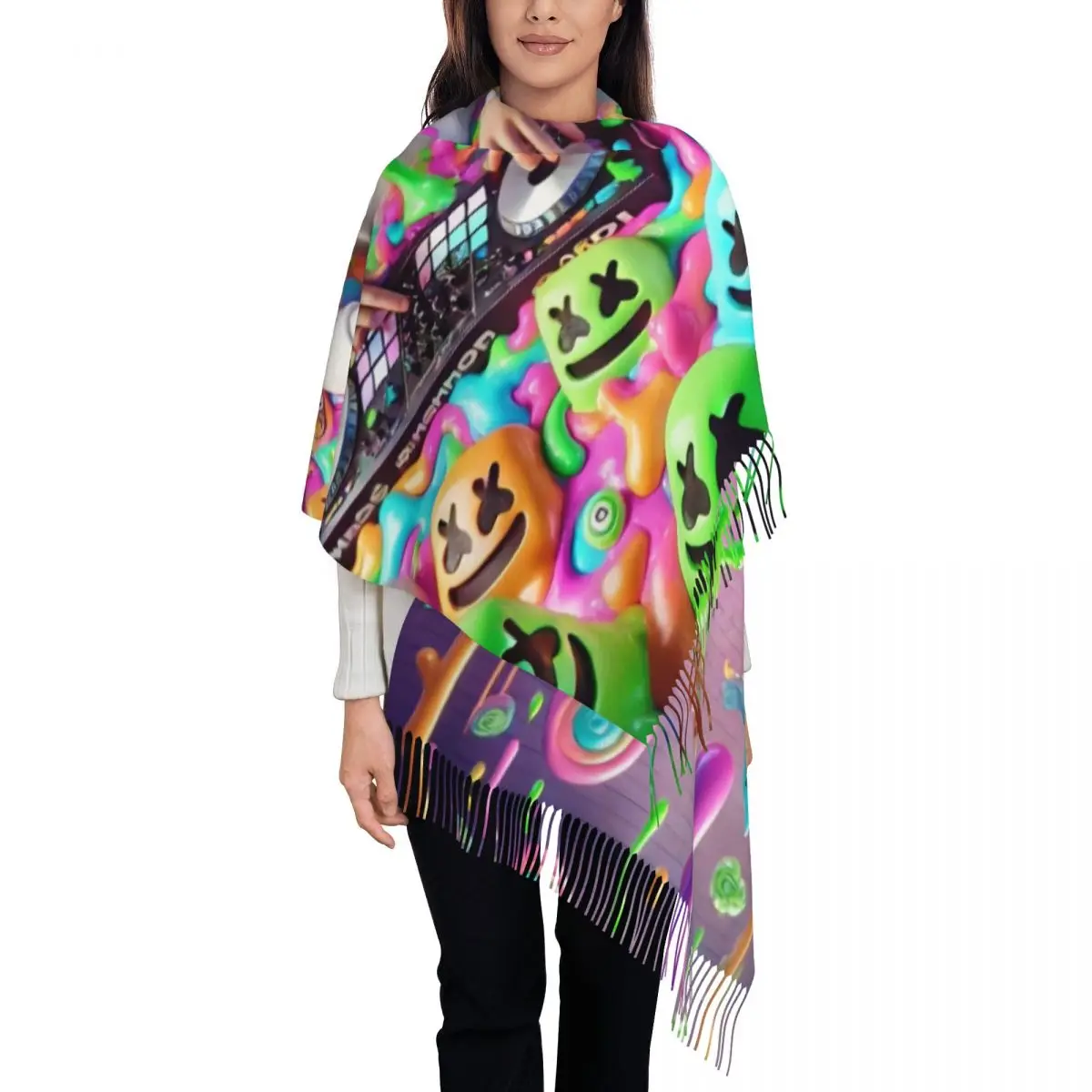 personalizado-marshmellos-americano-produtor-de-musica-eletronica-e-dj-borla-cachecol-feminino-xales-macios-envolve-senhoras-cachecois-de-inverno