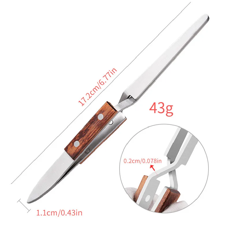 Nail C Curve Sculpture Tweezers Pick Up Multi-Functions Acrylic UV Gel Nails Pincher Extension Tweezers Clips French Pinching