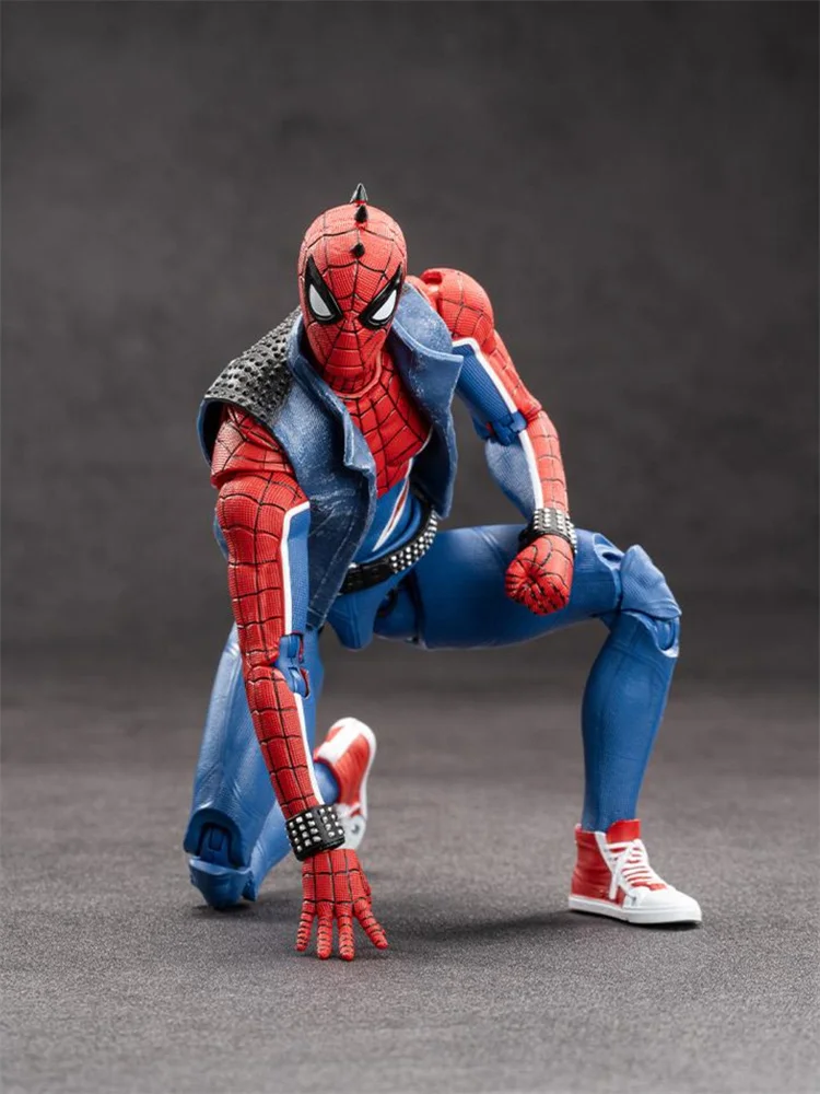 ZD TOY SpiderMan Series PS4 Game Spiderman SpiderMan Anti-OCK suit SpiderMan Velocity suit SpiderMan 2099 suit Miles Morales
