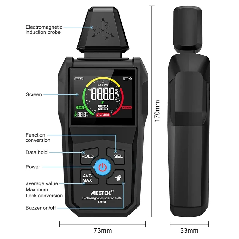 

electromagnetic radiation detector for household pregnant women High precision