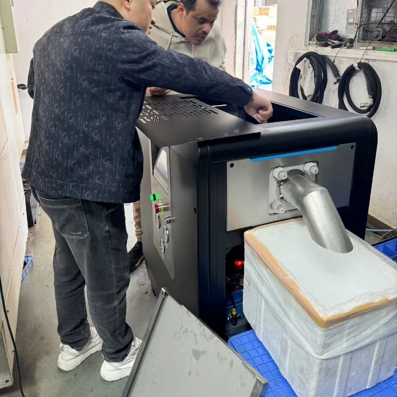 Dry Ice Making Machine Industrial Carbon Dioxide Making Dry Ice Making Machine Granulator Dry Ice Machine with Nozzle for Spain