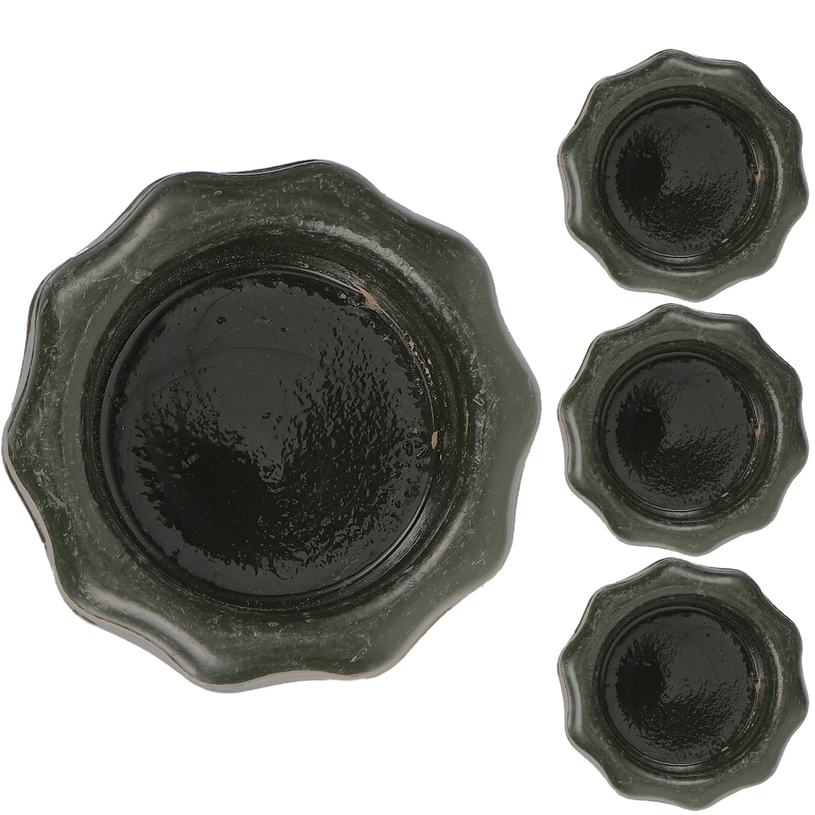 

4pcs Oil Bucket Cover Reusable Gas Can Replacement Lid Durable Sealed Thread Design For Gas Can Accessories Generator Parts