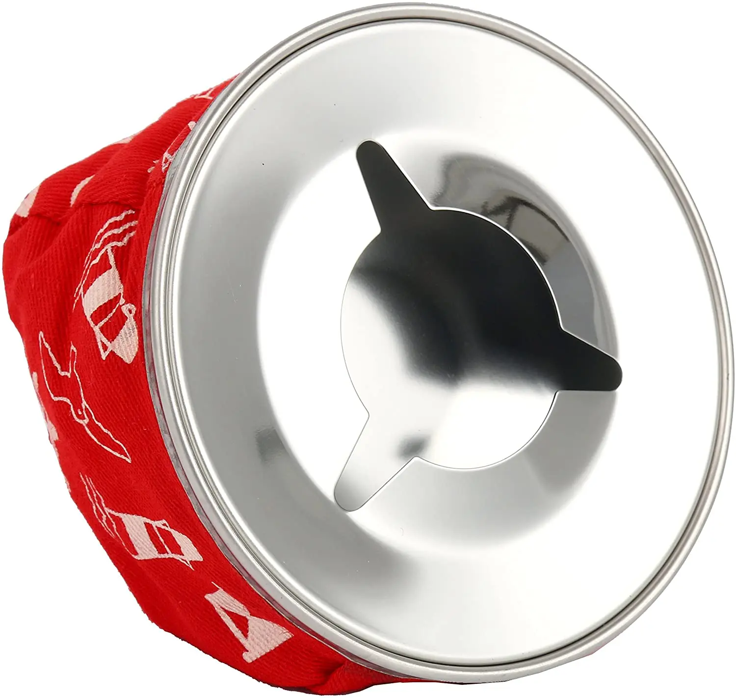 ISURE MARINE Made Stainless Windproof Bean Bag Ashtray, Blue or Red