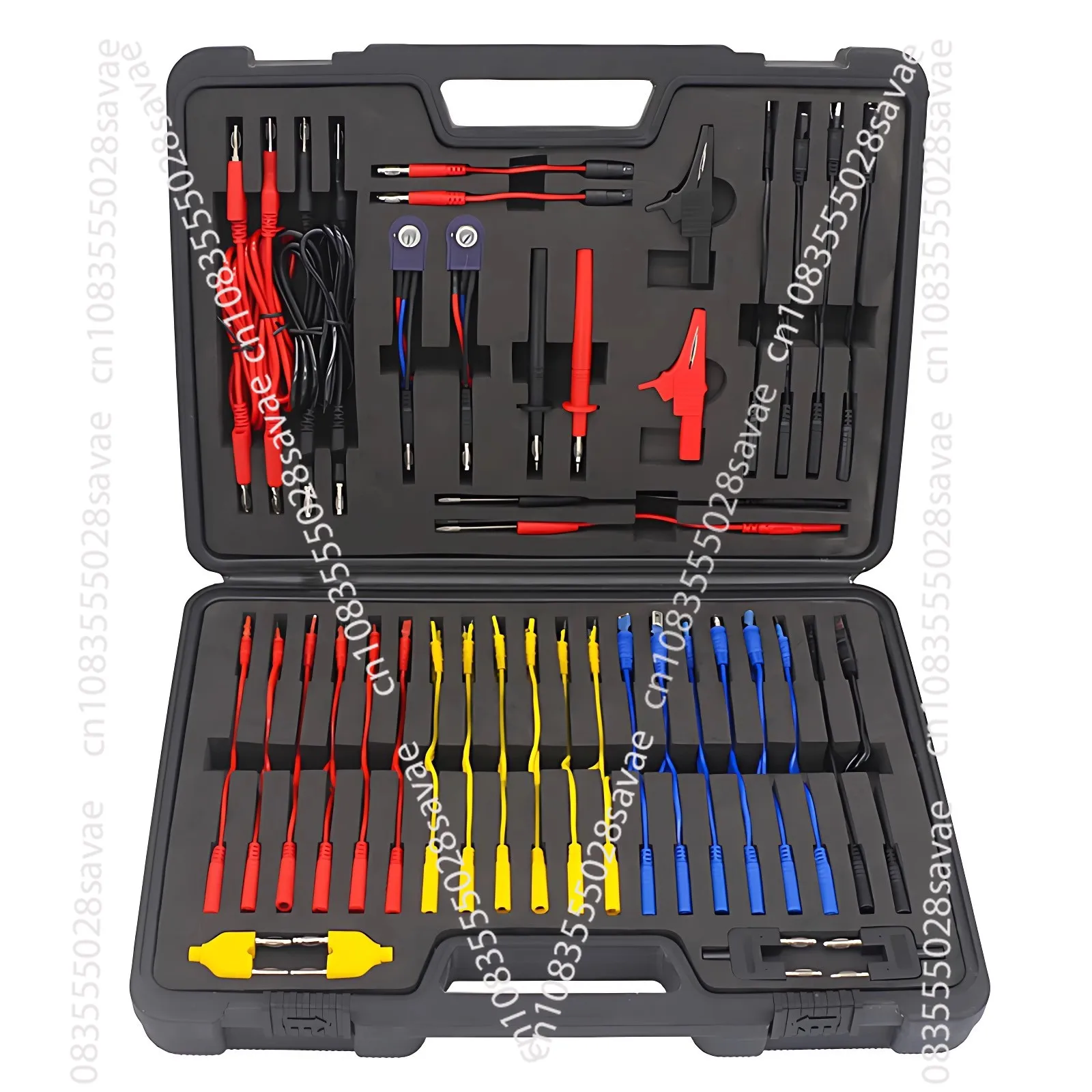 

Multifunctional Auto Repair Test Line Set with Universal Junction Box and Airbag Circuit Detection Connector, 92-piece set